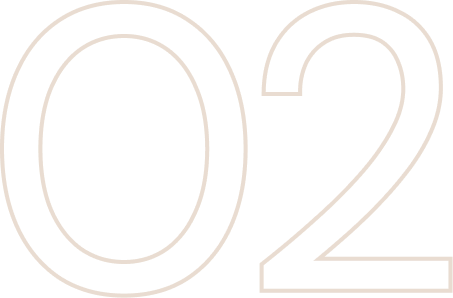 Minimalist 02 in white outline
