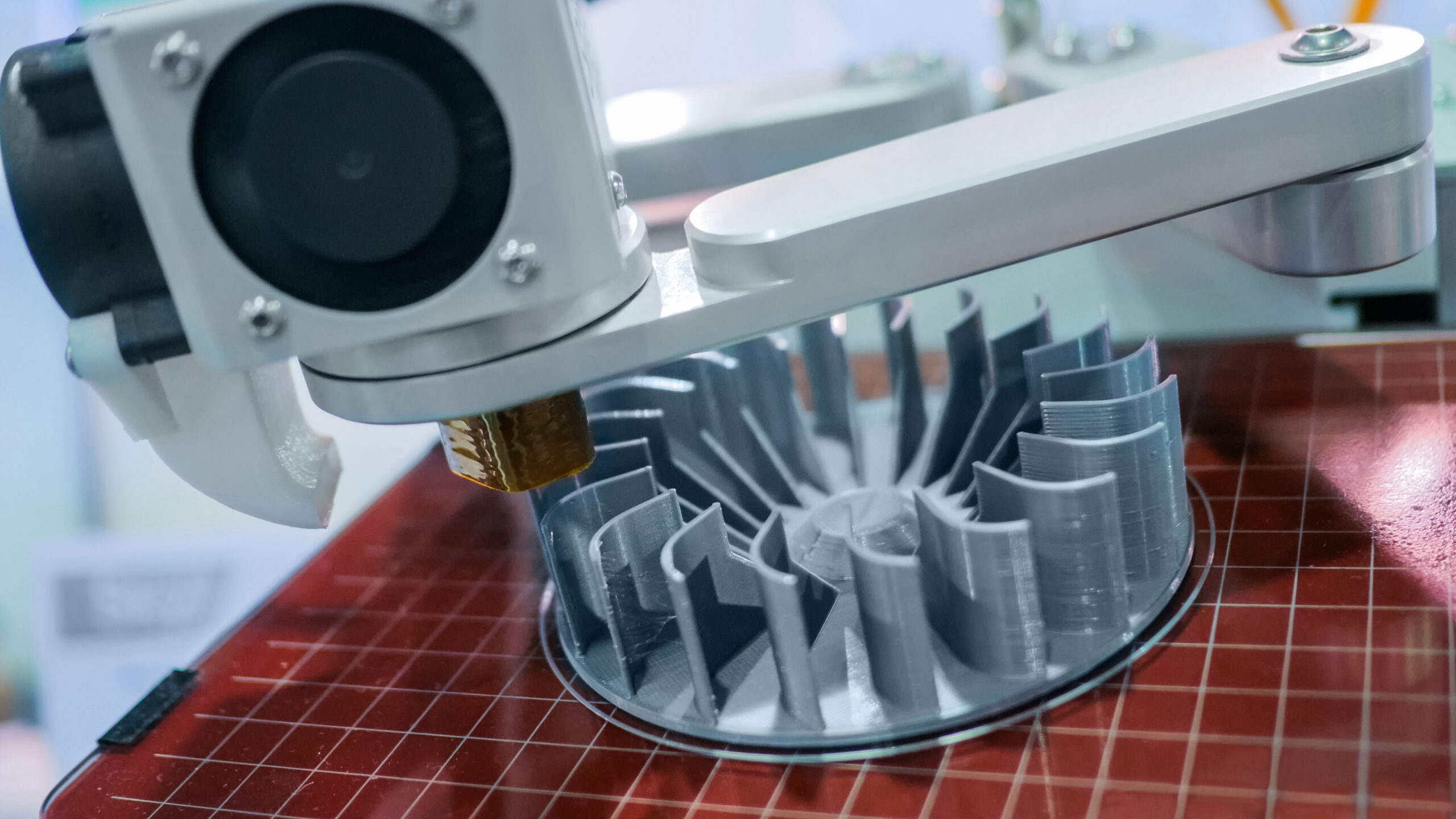 Additive manufacturing of turbine component
